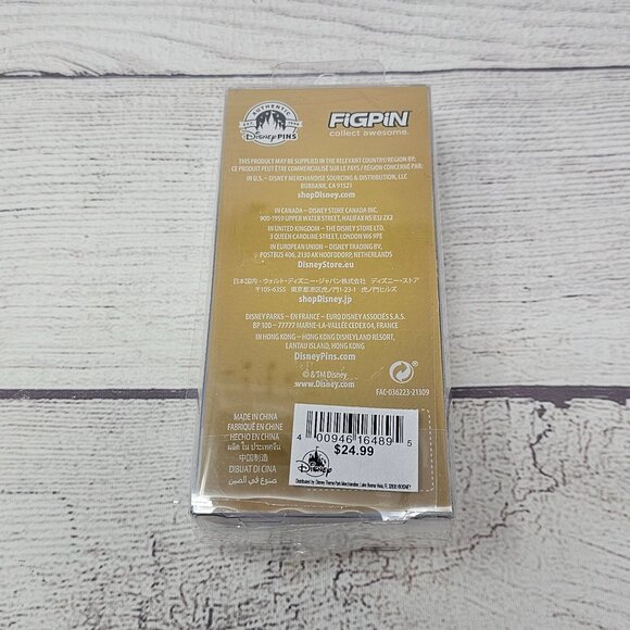 NEW! FiGPiN - Disney Parks Exclusive - 2022 Disney Princess Belle - LR Pin #623 - Picture 4 of 5